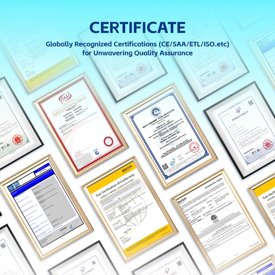 Spa Certificates Spa Certificates