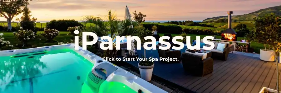 iParnassus hot tub swim spa combo