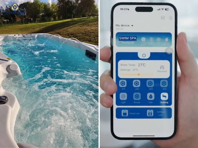 inground swim spa