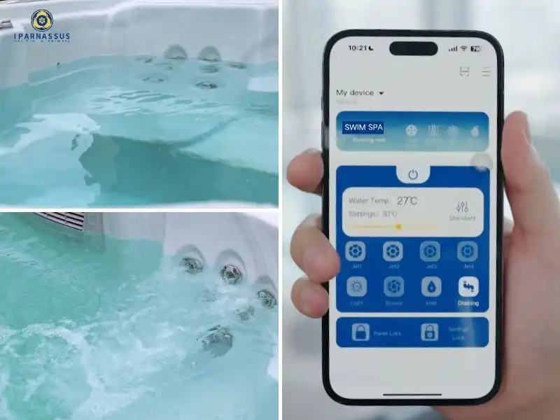 5 seater hot tub