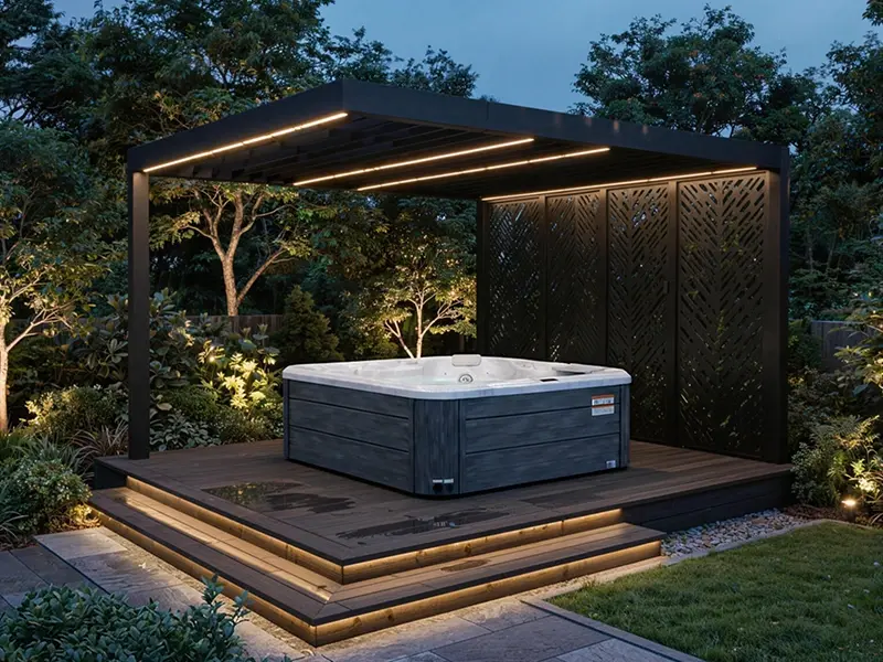 4 person hot tubs